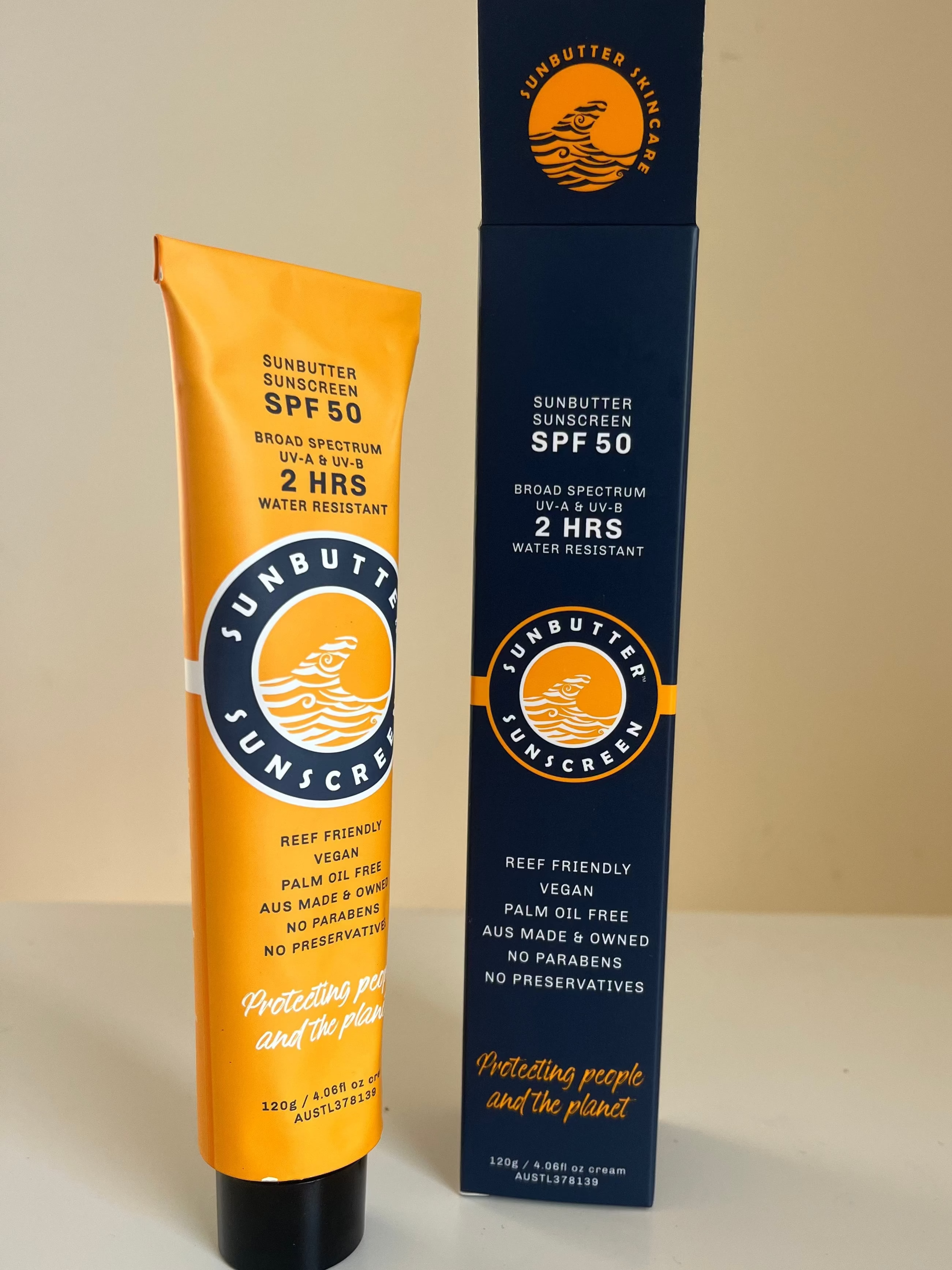 SunButter Skincare SPF50 Tube - 120g SunButter Skincare 