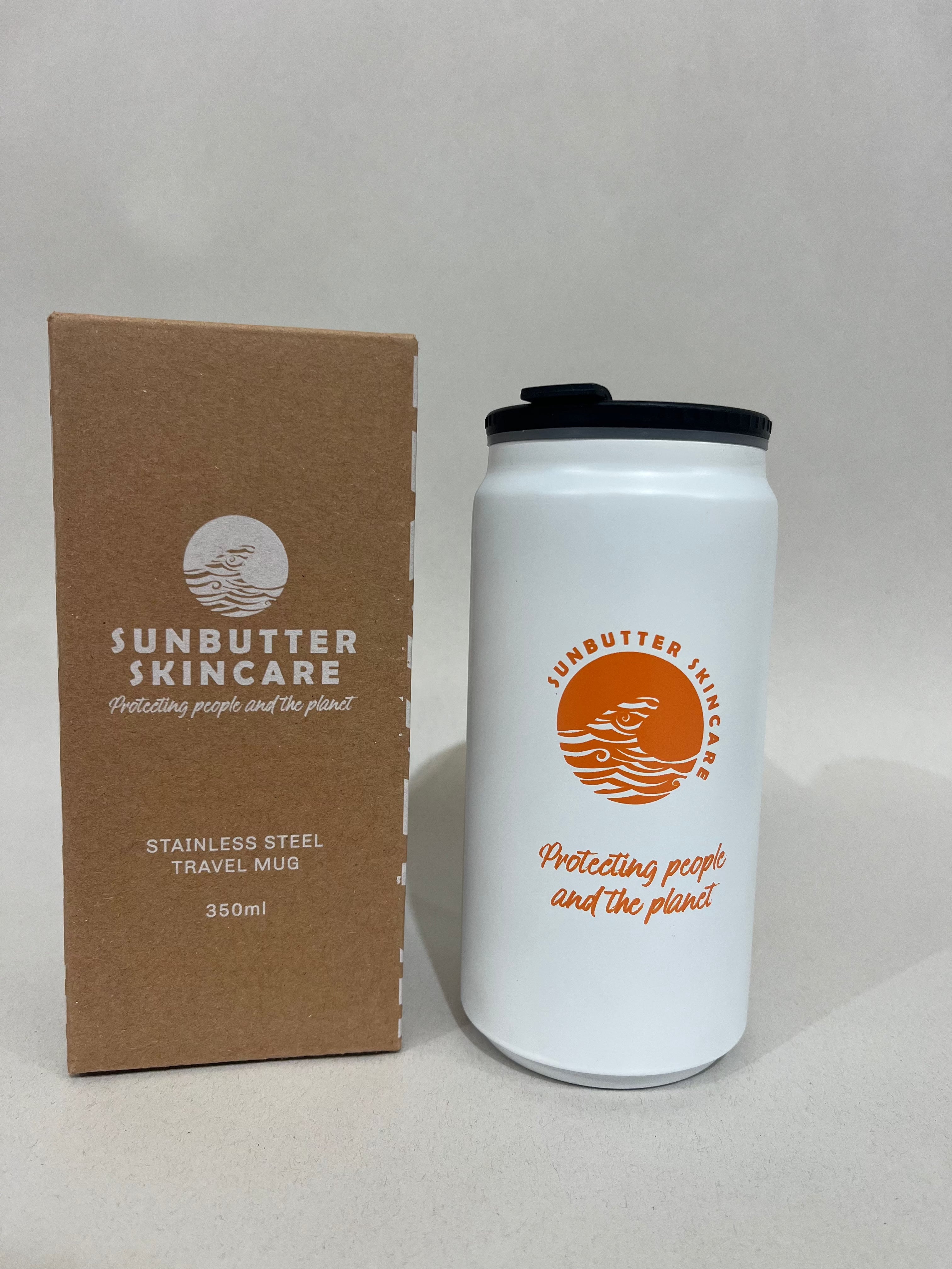SunButter Insualted 330ml reusable coffee cup SunButter Skincare 