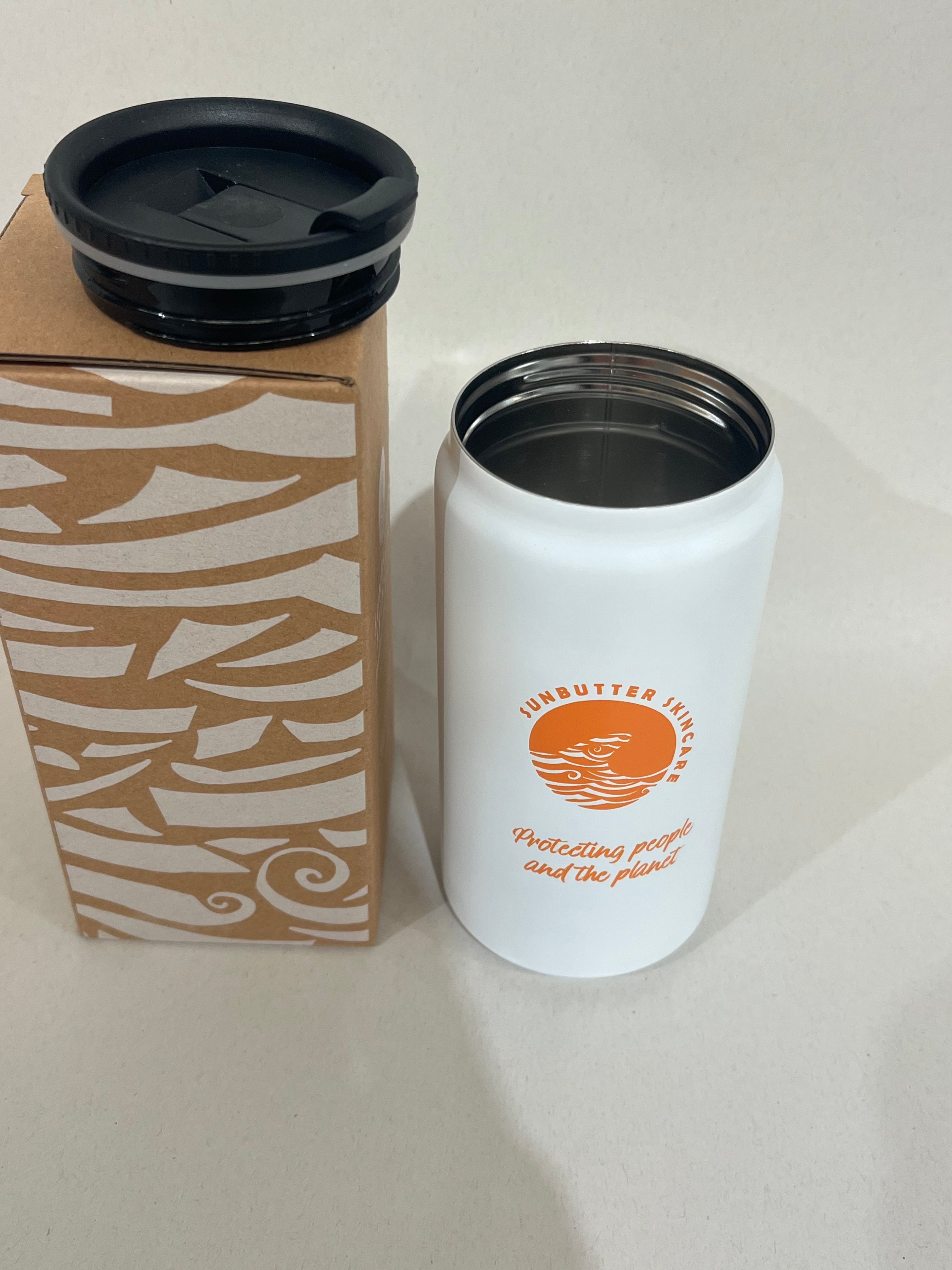 SunButter Insualted 330ml reusable coffee cup SunButter Skincare 