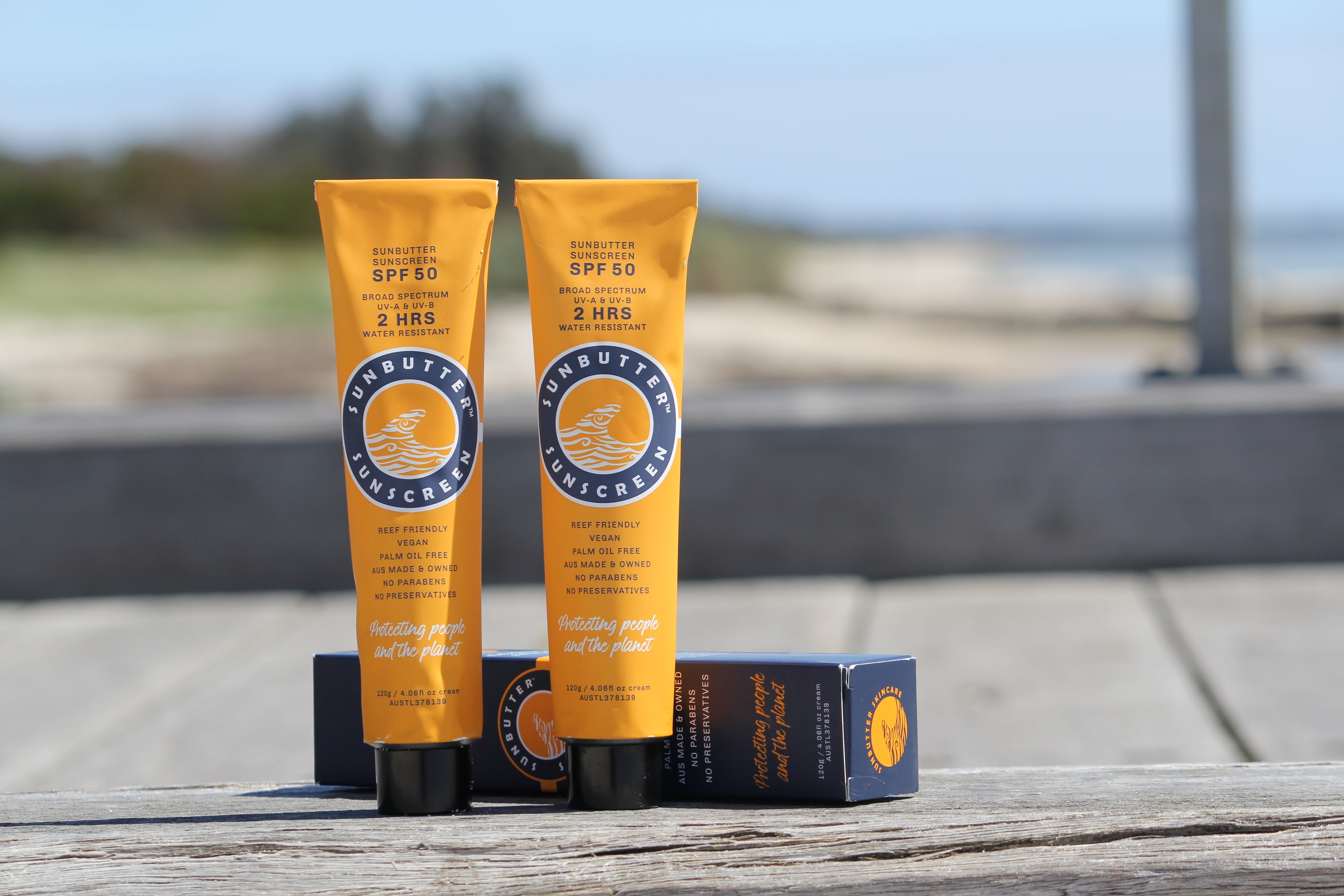 SunButter Skincare SPF50 Tube - 120g - 2 pack! Sun protection SunButter Skincare 