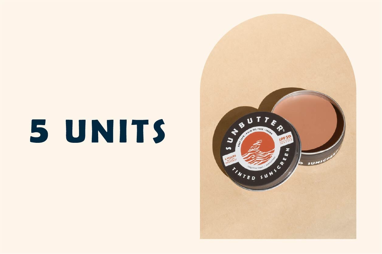 TINTED SPF50 Reef Safe Sunscreen SunButter Skincare 