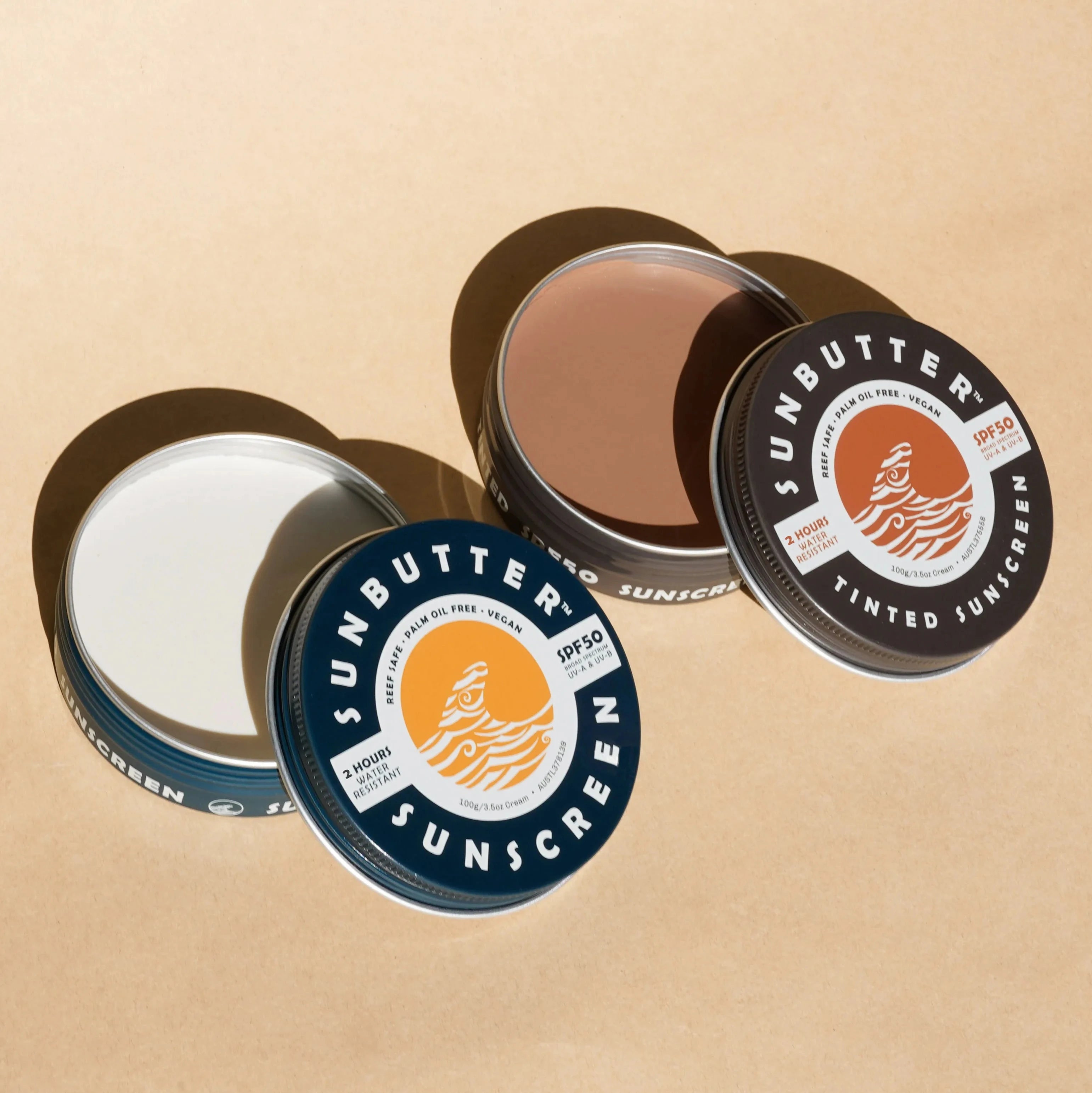 Original and Tinted SPF50 Bundle SunButter Skincare 