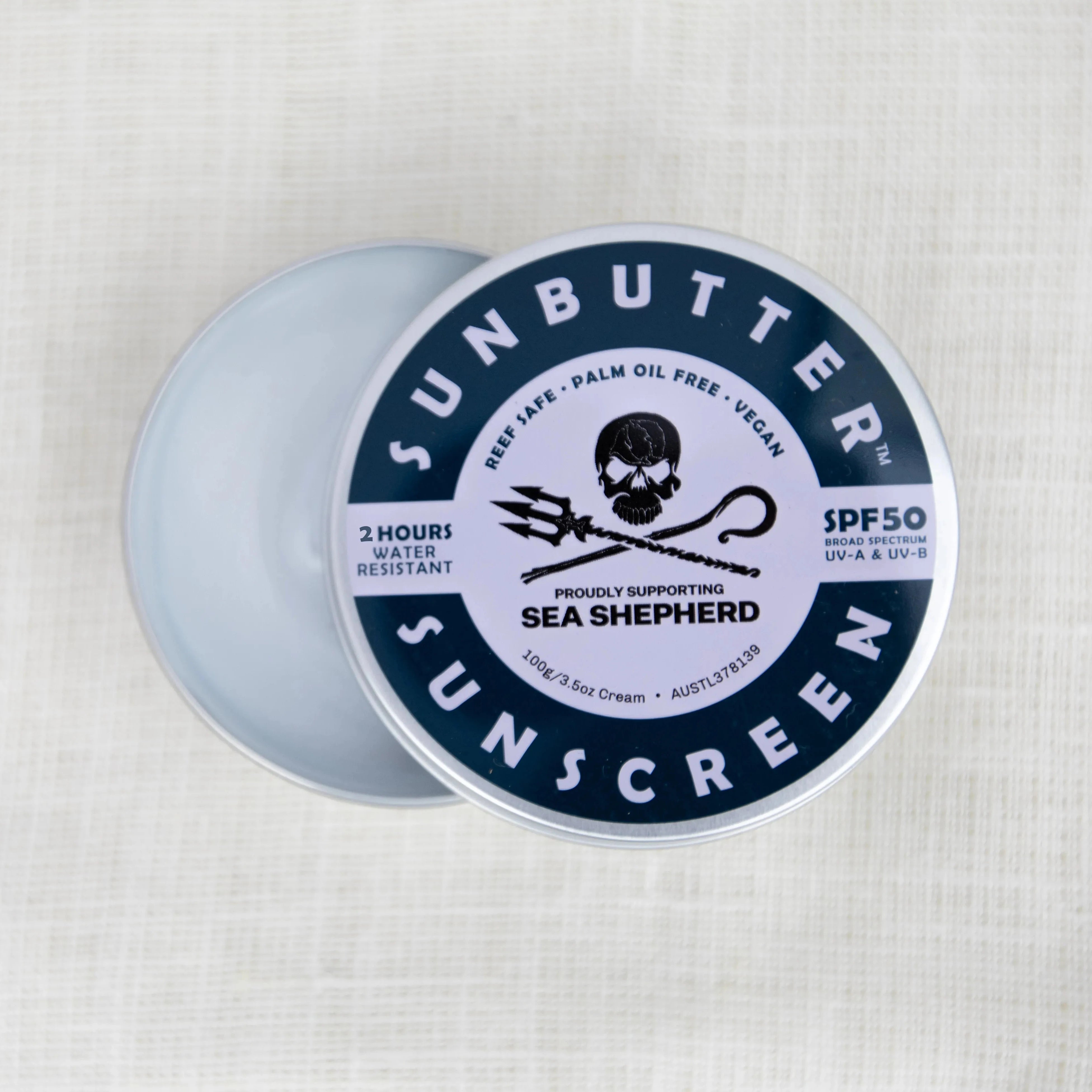 Sea Shepherd x SunButter SPF50 Sunscreen SunButter Skincare 