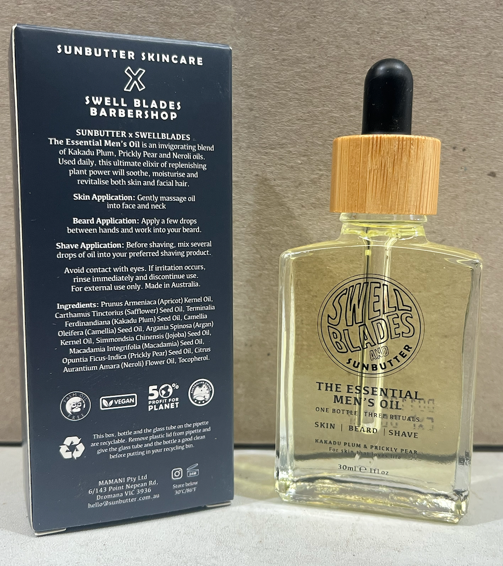 Mens Essential Oil - Revitalising Kakadu Plum + Prickly Pear