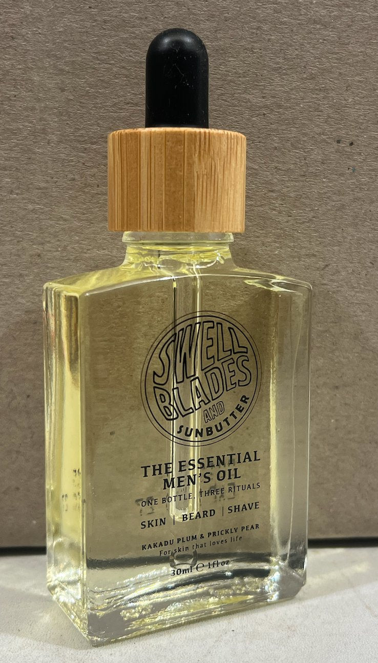 Mens Essential Oil - Revitalising Kakadu Plum + Prickly Pear Skin Care SunButter Skincare 
