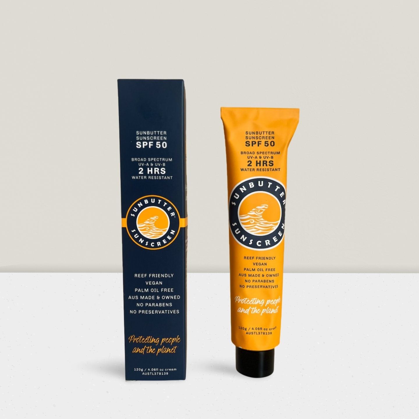 SunButter Skincare SPF50 Tube - 120g SunButter Skincare 