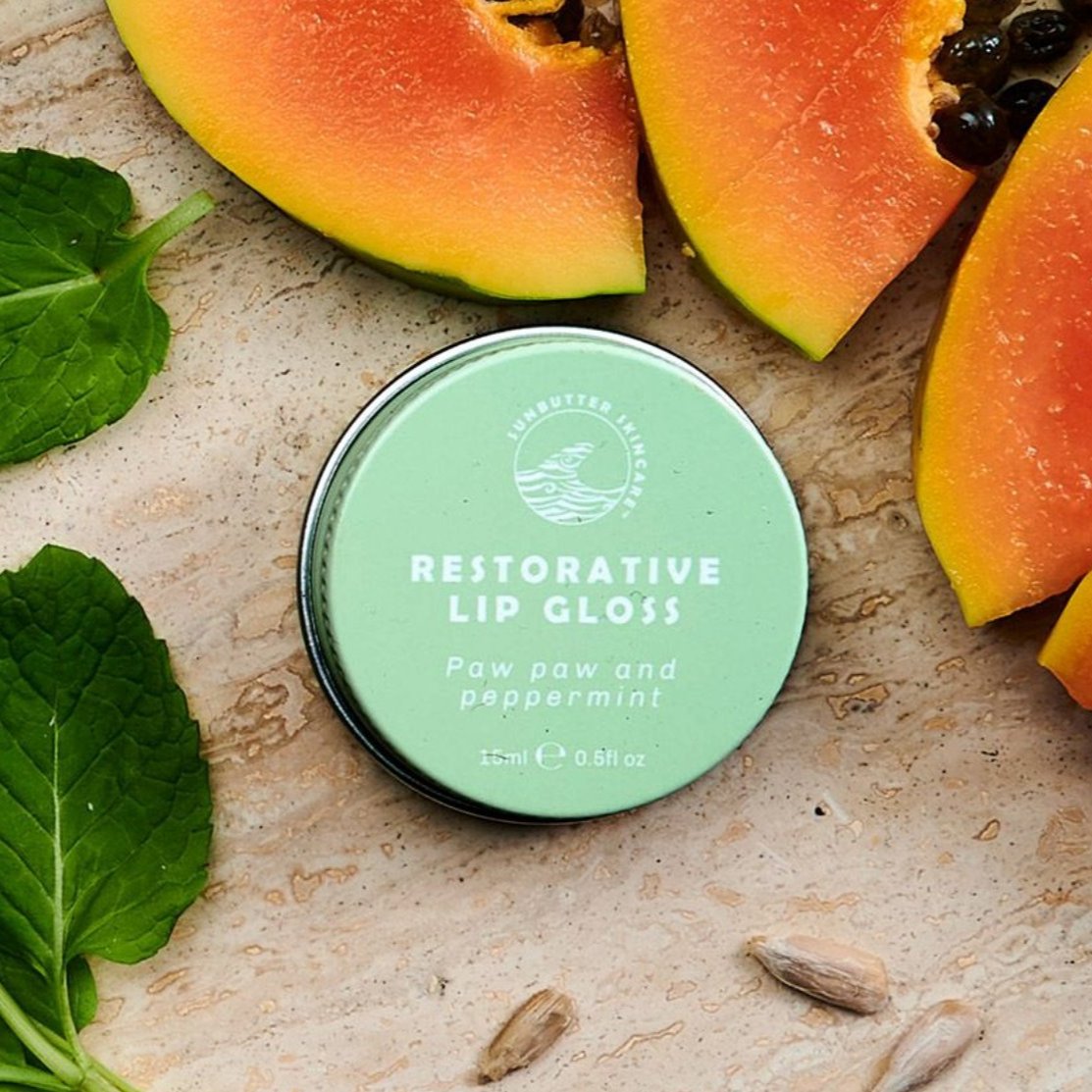 Restorative Lip Gloss SunButter Oceans 